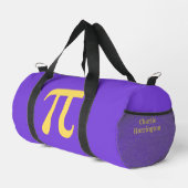 Pi individuelle Name Duffle Bag (Rechte Ecke)
