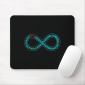 Pi Infinity Pi Day Lover Mathematiker Mathematicia Mousepad (Mit Mouse)