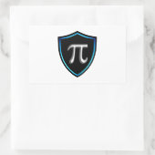 Pi Irrational Schild Mathematik 14 Happy März Pi Rechteckiger Aufkleber (Tasche)