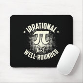 Pi irrationale, aber gut abgerundete Mathematikken Mousepad (Mit Mouse)