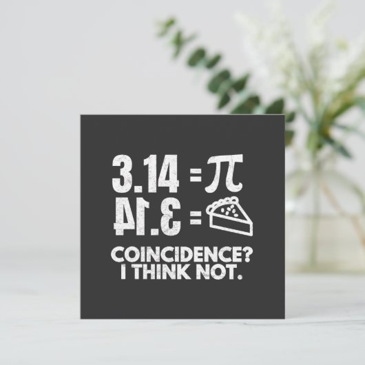 Pi Karte (Stehend Vorderseite)