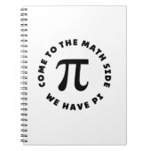 PI Kommen Sie zur Mathematik Seite haben wir Pi Notizblock (Vorderseite)