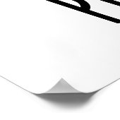 Pi-lattes Funny Latte Pilates Pun Poster (Ecke)