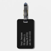 Pi Light Disco Gepäckanhänger (Rückseite vertikal)