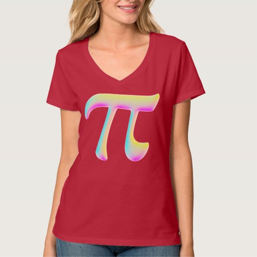 Pi Light Disco T-Shirt (Vorderseite)