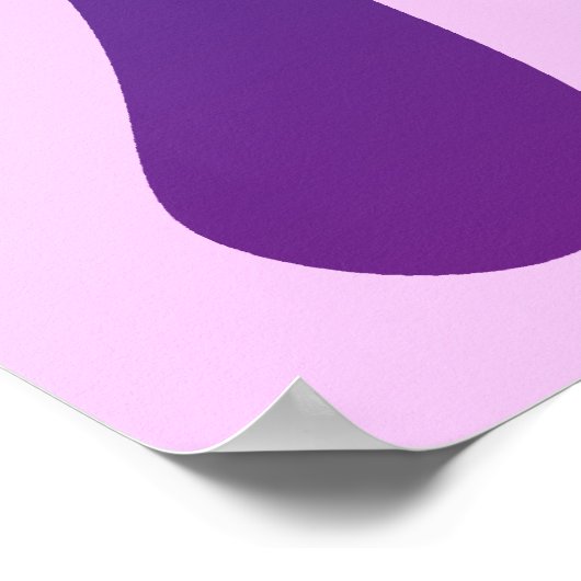 Pi Lila Poster (Ecke)