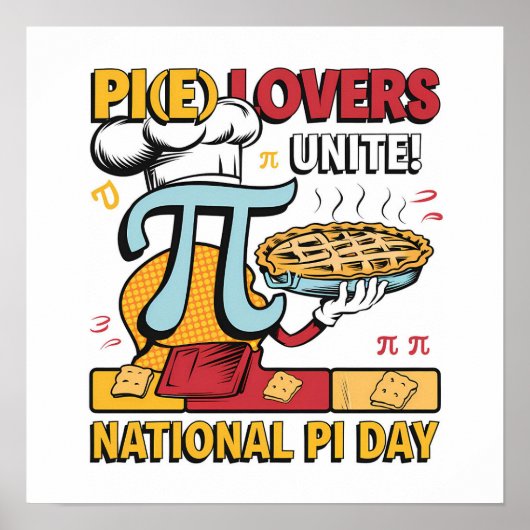 Pi Lovers Unite Poster (Vorne)