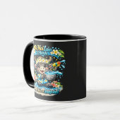 Pi Mai Lao Splash Durchnässt wie ein Büffel Lustig Tasse (Vorderseite Links)