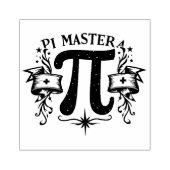 Pi Master Gummistempel (Prägung)