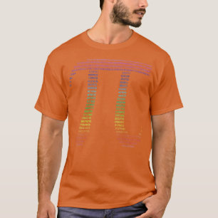 Pi Math Formel Geometry Circle Formen T-Shirt