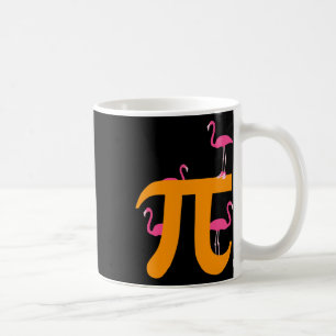 Pi Math Funny Pi Tag 3.14 Math Funny Flamingo Gesc Kaffeetasse