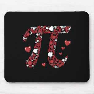 Pi Math Lover Teacher Valentinstag Herz Liebe V Mousepad