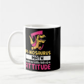 Pi Math Mathematics Dinosaur Dino Pi Day  Kaffeetasse (Links)