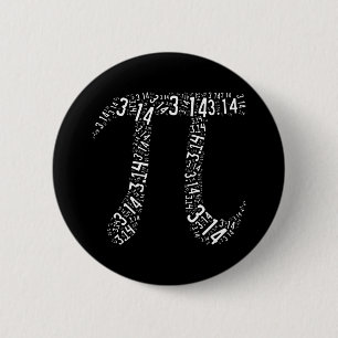 Pi Math Nerd Button