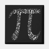 Pi Math Nerd Magnet (Vorne)