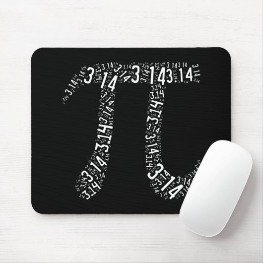 Pi Math Nerd Mousepad (Mit Mouse)