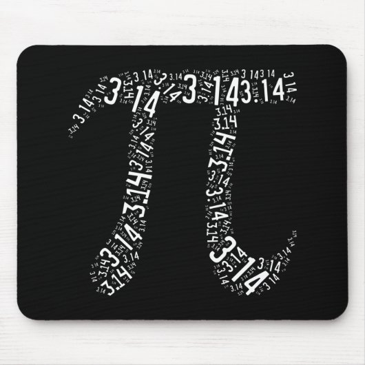 Pi Math Nerd Mousepad (Vorne)
