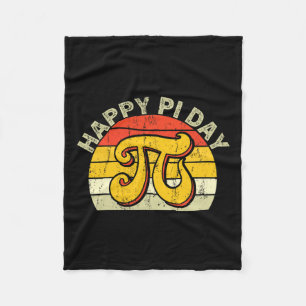 Pi Math Science Stem Geschenk 3,14 Pi Tag Vintag R Fleecedecke
