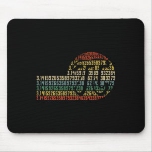 Pi Math Science Stem Geschenk 3,14 Pi Tag Vintag R Mousepad