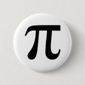 Pi Math Symbol Button (Vorderseite)