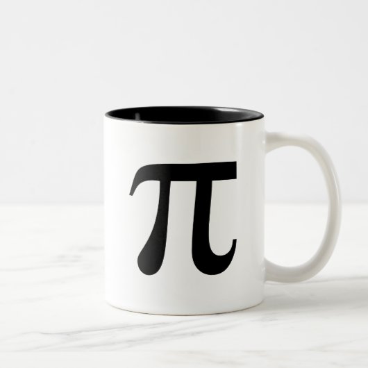 Pi Math Symbol Coffee Tasse (Rechts)