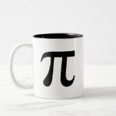 Pi Math Symbol Coffee Tasse (Links)