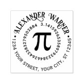 Pi Math Symbol griechische Buchstabenname Rücksend Permastempel (Design)