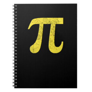 Pi - Math Symbols Notizblock