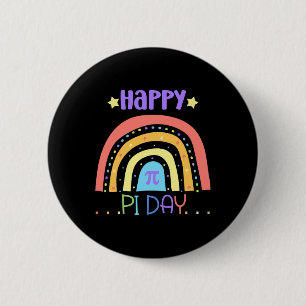 Pi Math Teacher Students Funny International Happy Button