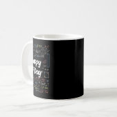 Pi Math Teacher Students Funny International Happy Kaffeetasse (Vorderseite Links)