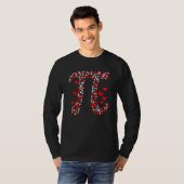 Pi Math Valentine Shirt Math Teacher Valentine's D (Vorne ganz)