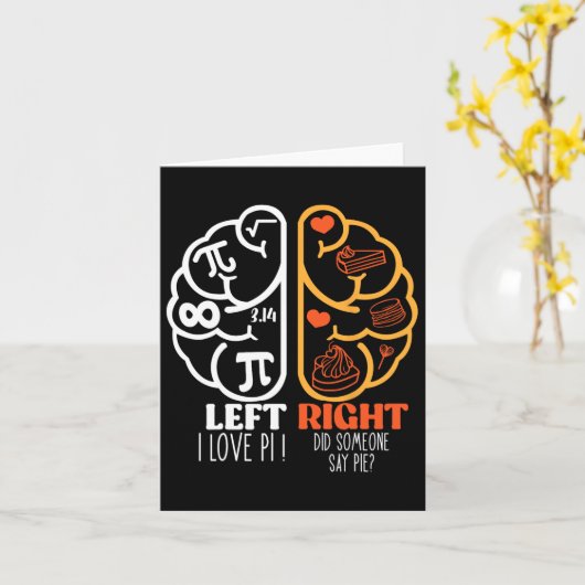 Pi Mathe Lehrer 3.14 I Liebe Pi hat jemand gesagt Karte (Gelbe Blume)