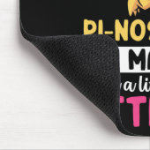 Pi Mathe Mathematik Dinosaurier Dino Pi Tag  Mousepad (Ecke)