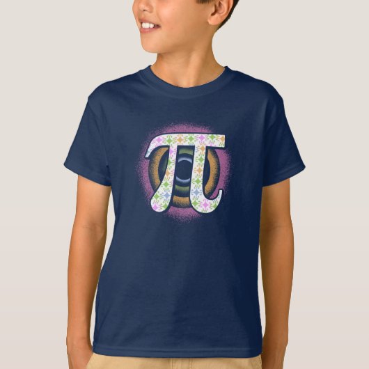 Pi Mathe Nerd T-Shirt (Vorderseite)