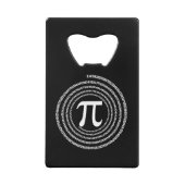 Pi Mathematics Pi Math Geldbeutel Flaschenöffner (Vorderseite)