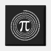 Pi Mathematics Pi Math Magnet (Vorne)