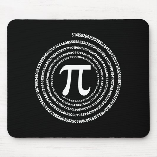 Pi Mathematics Pi Math Mousepad (Vorne)