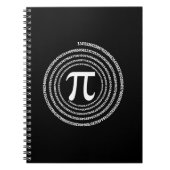 Pi Mathematics Pi Math Notizblock (Vorderseite)