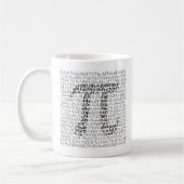 PI MATHEMATISCH KONSTANT KAFFEETASSE (Links)
