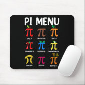 Pi Menü 3.14 Pi Symbol - Mathe Teacher Happy Pi Da Mousepad (Mit Mouse)