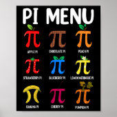 Pi Menü 3.14 Pi Symbol - Mathe Teacher Happy Pi Da Poster (Vorne)