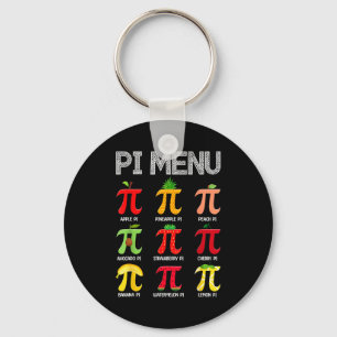 Pi-Menü-Frucht Frohen Pi-Tag Mathelehrer Pi-Symbol Schlüsselanhänger