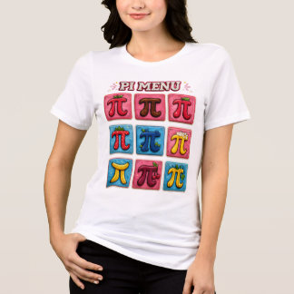 PI-MENU – Lustiges Pi-Tag-3.14-Mathe-Lehrer-Design Tri-Blend Shirt