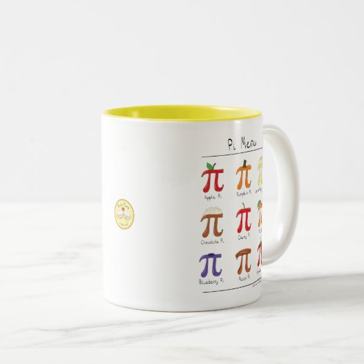 Pi Menü Niedlich Mathematik Pi Day Coffee Tasse (VorderseiteRechts)