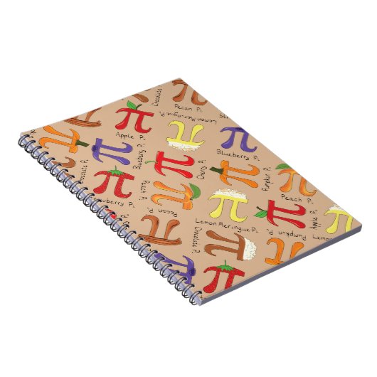 Pi Menu Niedlich Mathematik Pi Day Notebook Notizblock (Rechte Seite)