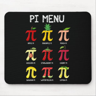 Pi Menü Pie Mathematik Tag Mathematik Lehrer Pi S Mousepad