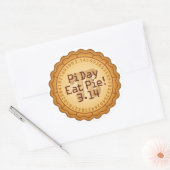 Pi mit Pie Crust Sticker (Umschlag)