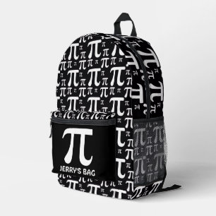 Pi Muster Bedruckter Rucksack