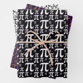Pi-Muster Geschenkpapier Set (Beispiel)