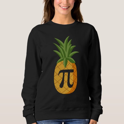 Pi neapple Math Nerd Geek Teacher Pi Day Sweatshirt (Vorderseite)